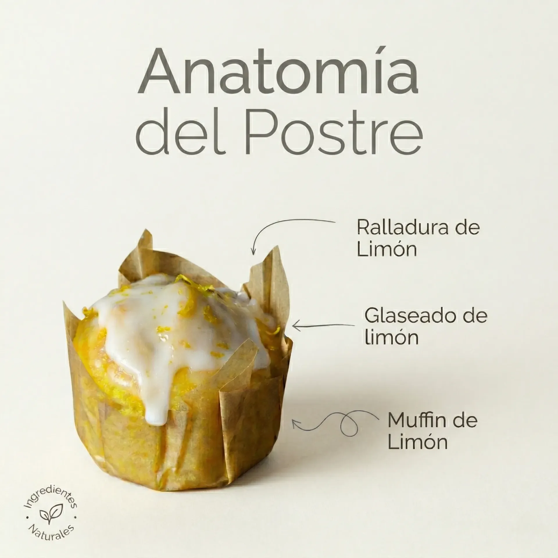 Muffin bite de limón 